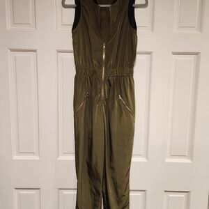 Olive Green Women's Jumpsuit